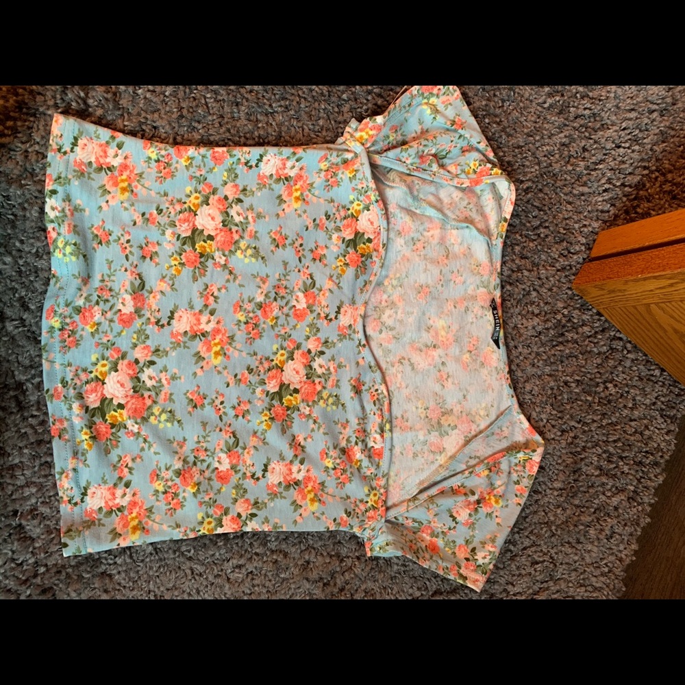 Shein flower top